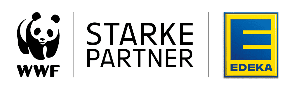 Logo WWF und EDEKA - Starke Partner